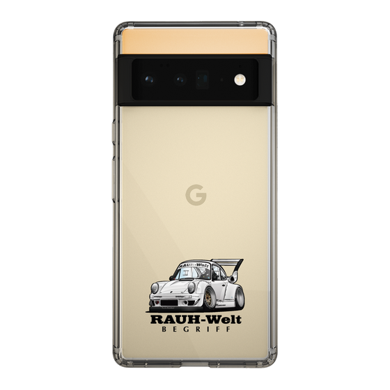 Slim Protection Case［ RAUH-Welt BEGRIFF - Classic Porsche - White ］