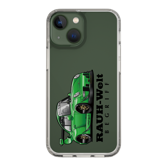 Slim Protection Case［ RAUH-Welt BEGRIFF - Classic Porsche - Green ］