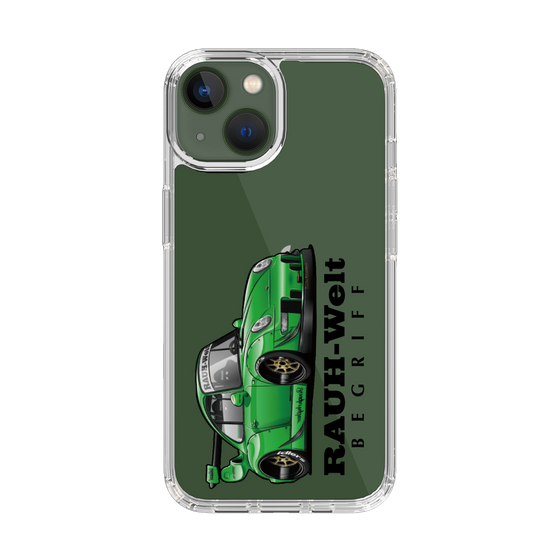 Slim Protection Case［ RAUH-Welt BEGRIFF - Classic Porsche - Green ］