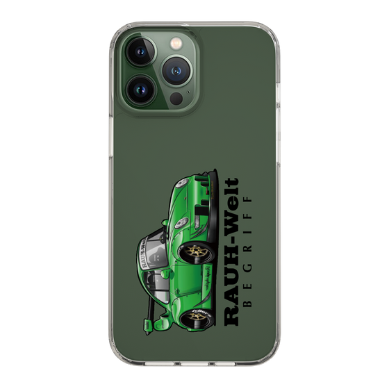 Slim Protection Case［ RAUH-Welt BEGRIFF - Classic Porsche - Green ］
