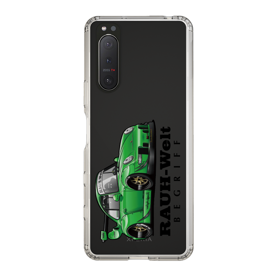 Slim Protection Case［ RAUH-Welt BEGRIFF - Classic Porsche - Green ］