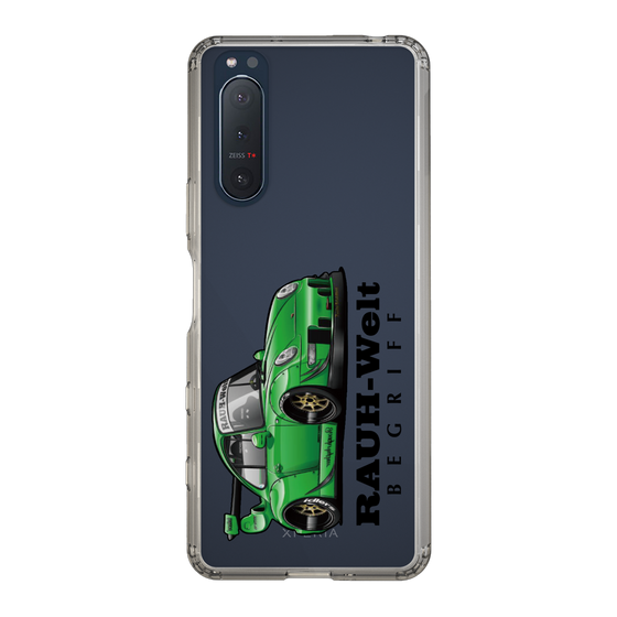 Slim Protection Case［ RAUH-Welt BEGRIFF - Classic Porsche - Green ］