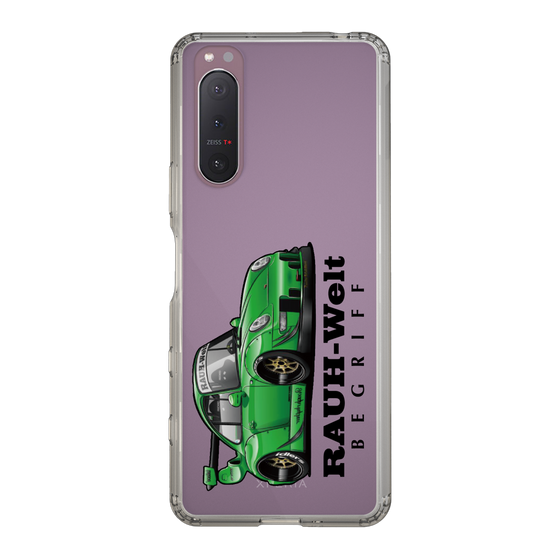 Slim Protection Case［ RAUH-Welt BEGRIFF - Classic Porsche - Green ］