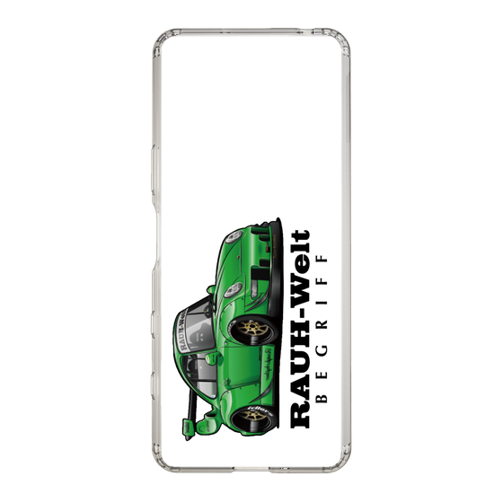 Slim Protection Case［ RAUH-Welt BEGRIFF - Classic Porsche - Green ］