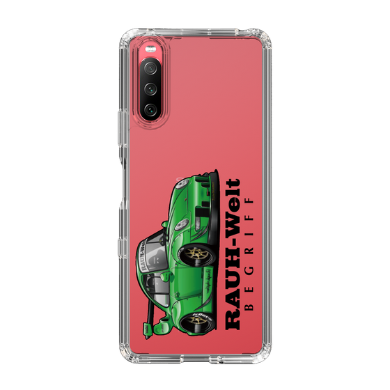 Slim Protection Case［ RAUH-Welt BEGRIFF - Classic Porsche - Green ］