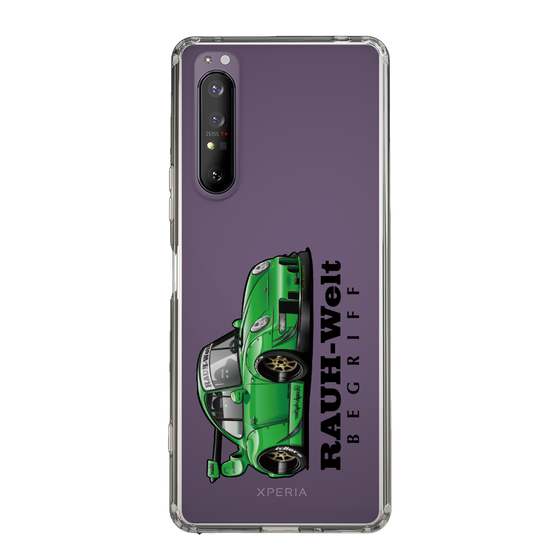Slim Protection Case［ RAUH-Welt BEGRIFF - Classic Porsche - Green ］