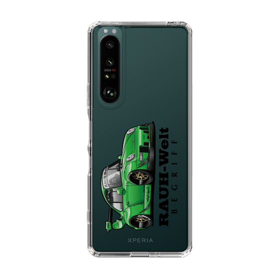 Slim Protection Case［ RAUH-Welt BEGRIFF - Classic Porsche - Green ］