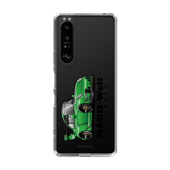 Slim Protection Case［ RAUH-Welt BEGRIFF - Classic Porsche - Green ］