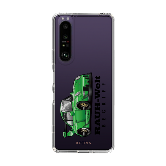 Slim Protection Case［ RAUH-Welt BEGRIFF - Classic Porsche - Green ］