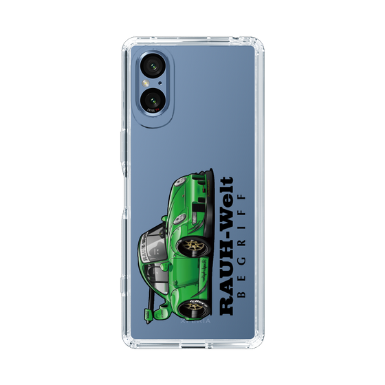 Slim Protection Case［ RAUH-Welt BEGRIFF - Classic Porsche - Green ］