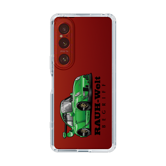 Slim Protection Case［ RAUH-Welt BEGRIFF - Classic Porsche - Green ］