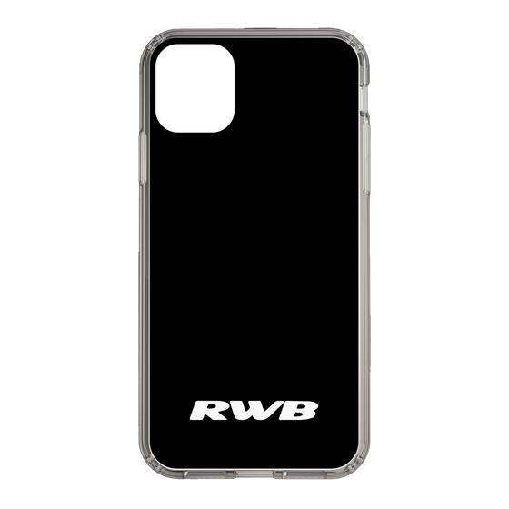 Slim Protection Case［ RAUH-Welt BEGRIFF - RWB - Black ］