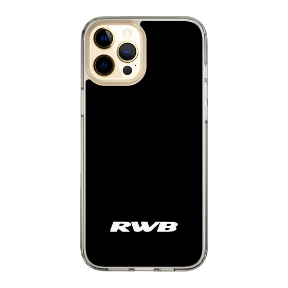 Slim Protection Case［ RAUH-Welt BEGRIFF - RWB - Black ］