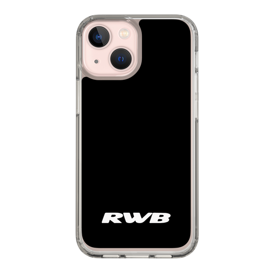 Slim Protection Case［ RAUH-Welt BEGRIFF - RWB - Black ］