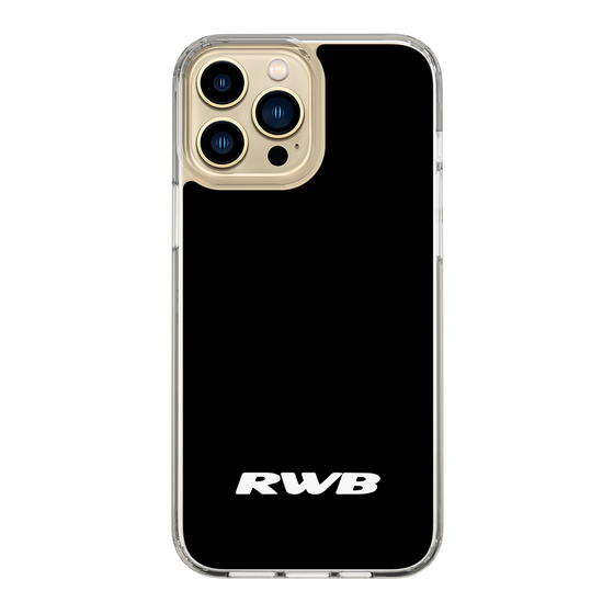 Slim Protection Case［ RAUH-Welt BEGRIFF - RWB - Black ］