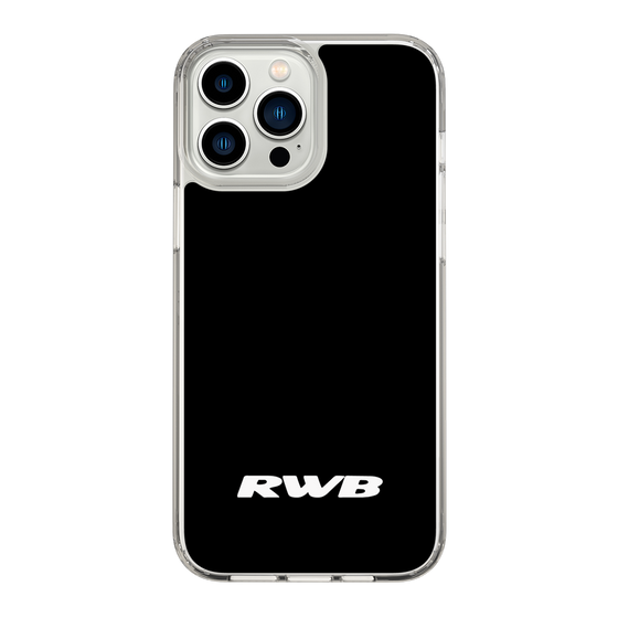 Slim Protection Case［ RAUH-Welt BEGRIFF - RWB - Black ］