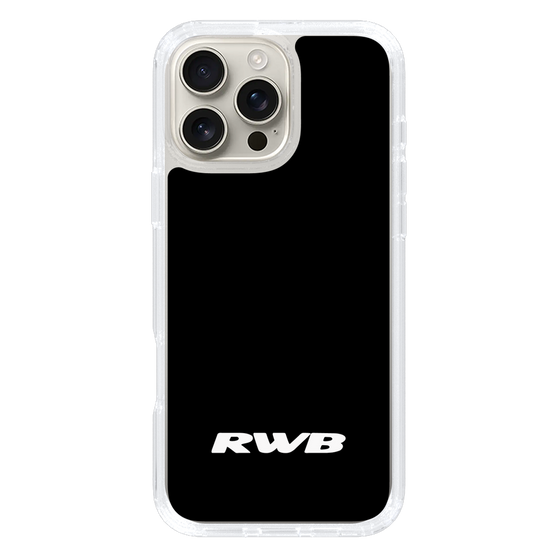 Slim Protection Case［ RAUH-Welt BEGRIFF - RWB - Black ］