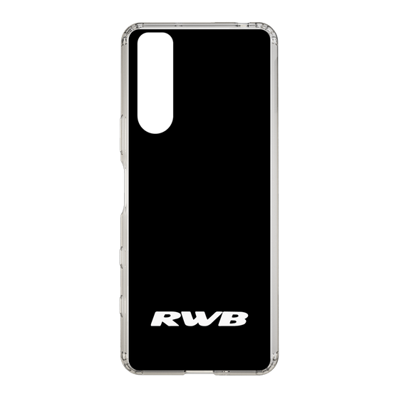Slim Protection Case［ RAUH-Welt BEGRIFF - RWB - Black ］