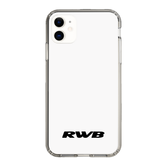 Slim Protection Case［ RAUH-Welt BEGRIFF - RWB - White ］