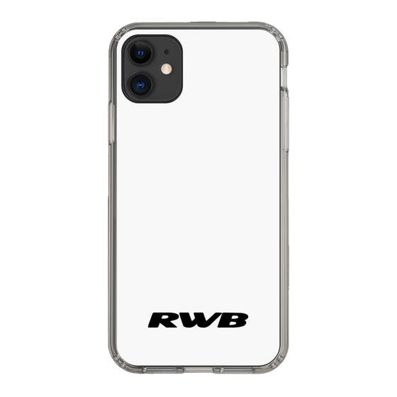 Slim Protection Case［ RAUH-Welt BEGRIFF - RWB - White ］