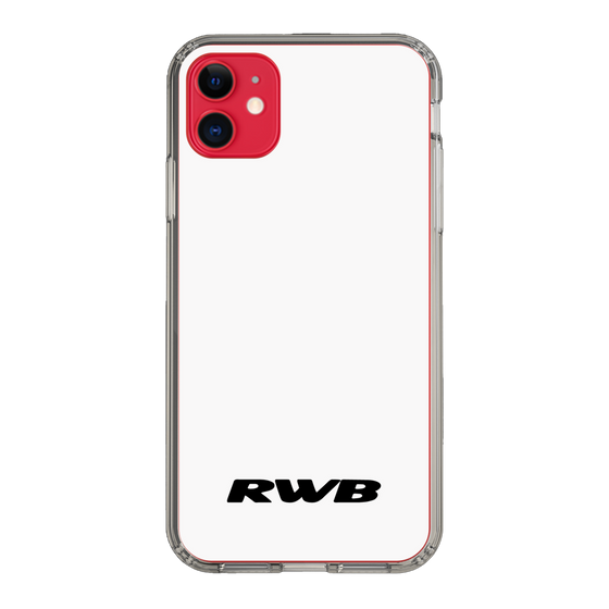 Slim Protection Case［ RAUH-Welt BEGRIFF - RWB - White ］