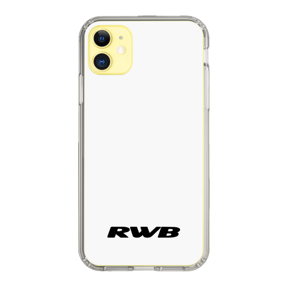 Slim Protection Case［ RAUH-Welt BEGRIFF - RWB - White ］