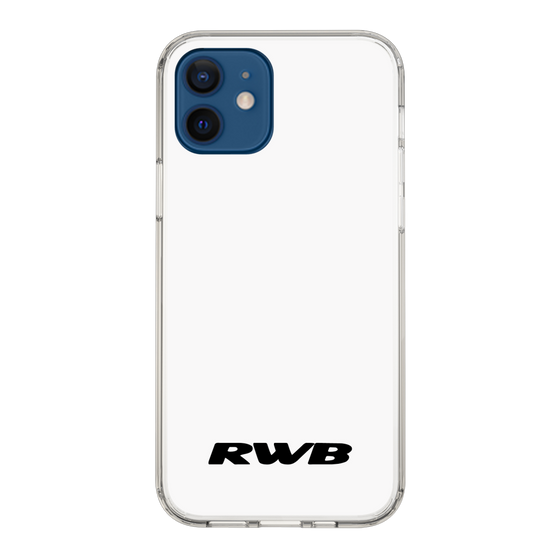 Slim Protection Case［ RAUH-Welt BEGRIFF - RWB - White ］