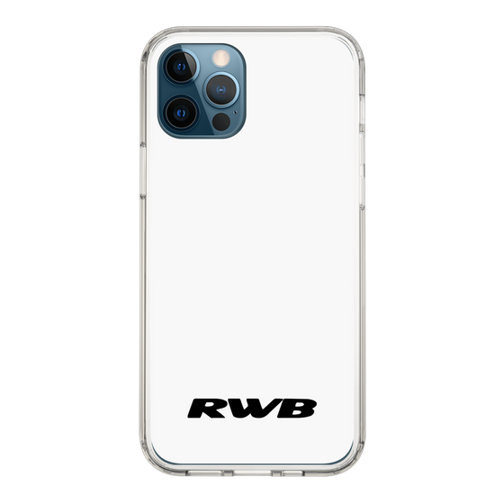 Slim Protection Case［ RAUH-Welt BEGRIFF - RWB - White ］