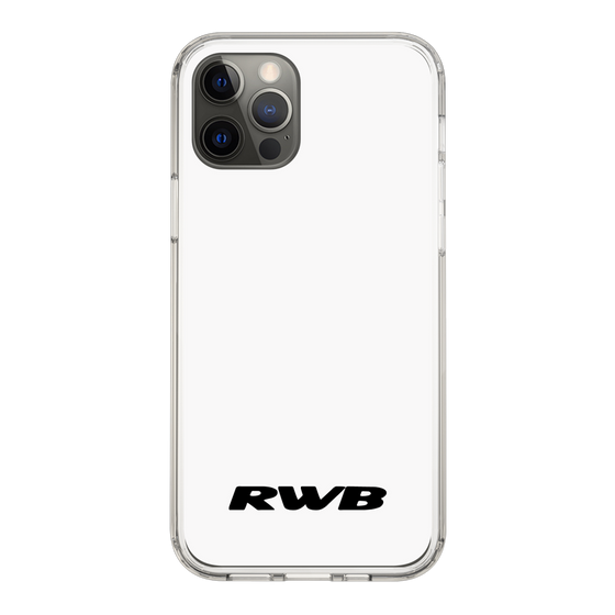 Slim Protection Case［ RAUH-Welt BEGRIFF - RWB - White ］