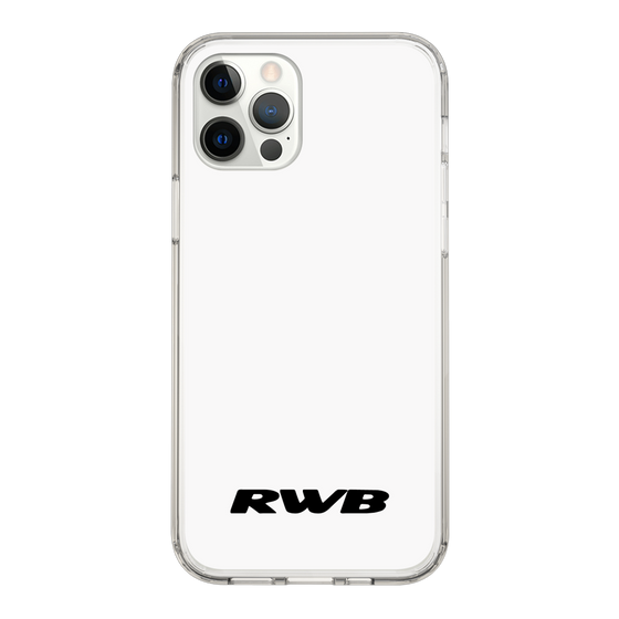 Slim Protection Case［ RAUH-Welt BEGRIFF - RWB - White ］
