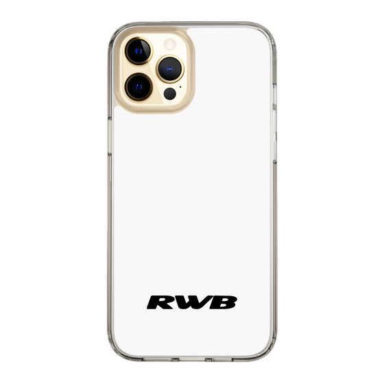 Slim Protection Case［ RAUH-Welt BEGRIFF - RWB - White ］