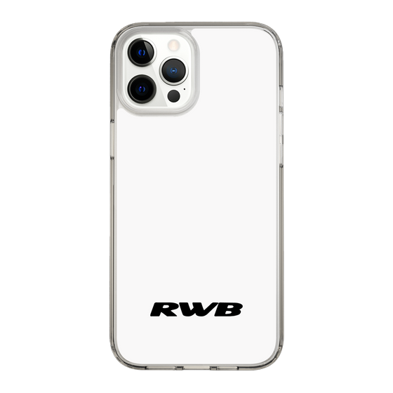 Slim Protection Case［ RAUH-Welt BEGRIFF - RWB - White ］