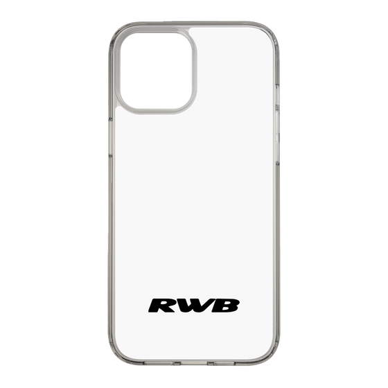 Slim Protection Case［ RAUH-Welt BEGRIFF - RWB - White ］
