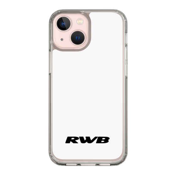 Slim Protection Case［ RAUH-Welt BEGRIFF - RWB - White ］