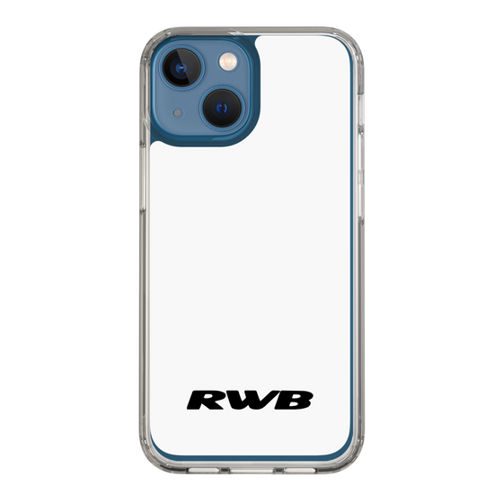 Slim Protection Case［ RAUH-Welt BEGRIFF - RWB - White ］