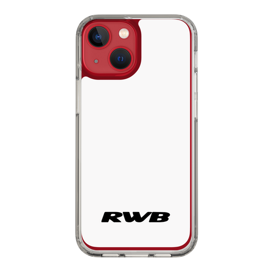 Slim Protection Case［ RAUH-Welt BEGRIFF - RWB - White ］
