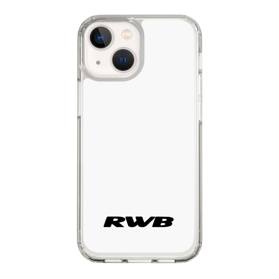Slim Protection Case［ RAUH-Welt BEGRIFF - RWB - White ］
