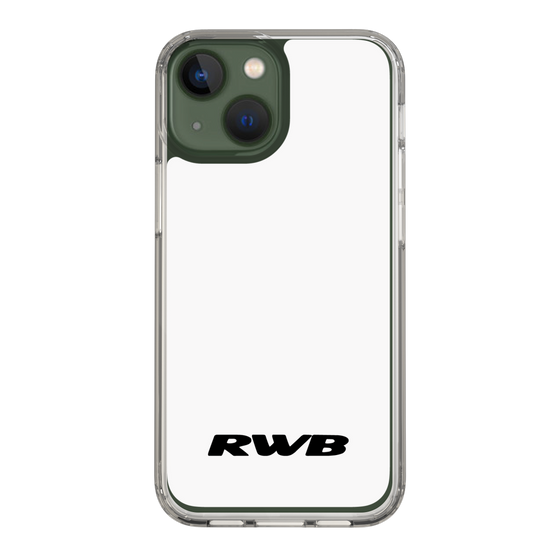 Slim Protection Case［ RAUH-Welt BEGRIFF - RWB - White ］