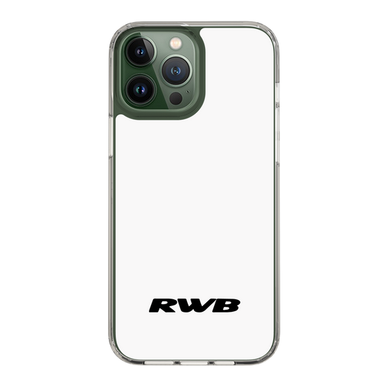 Slim Protection Case［ RAUH-Welt BEGRIFF - RWB - White ］