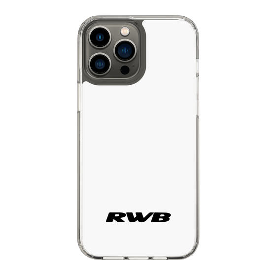 Slim Protection Case［ RAUH-Welt BEGRIFF - RWB - White ］