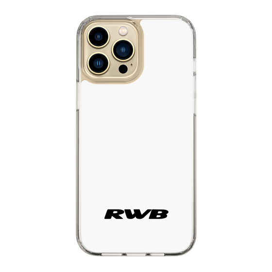 Slim Protection Case［ RAUH-Welt BEGRIFF - RWB - White ］