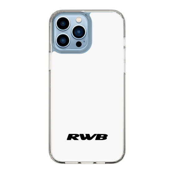 Slim Protection Case［ RAUH-Welt BEGRIFF - RWB - White ］