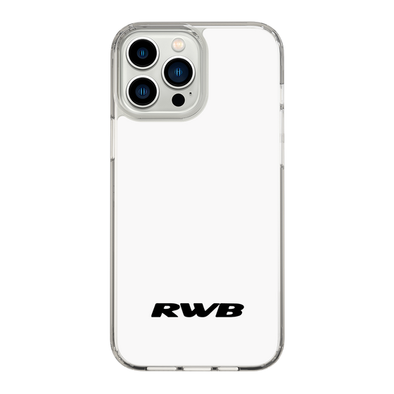 Slim Protection Case［ RAUH-Welt BEGRIFF - RWB - White ］