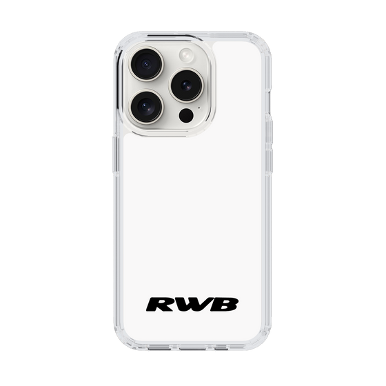 Slim Protection Case［ RAUH-Welt BEGRIFF - RWB - White ］