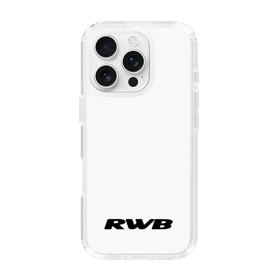 Slim Protection Case［ RAUH-Welt BEGRIFF - RWB - White ］