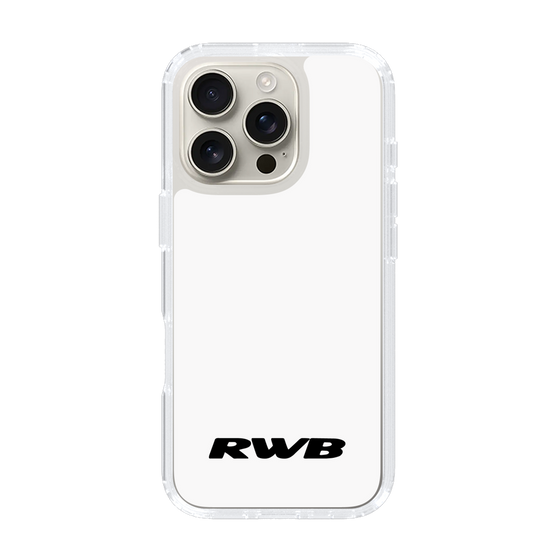 Slim Protection Case［ RAUH-Welt BEGRIFF - RWB - White ］