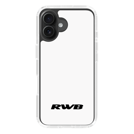Slim Protection Case［ RAUH-Welt BEGRIFF - RWB - White ］