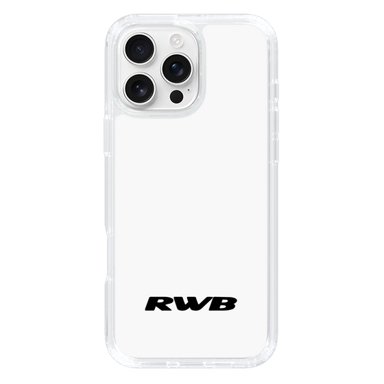 Slim Protection Case［ RAUH-Welt BEGRIFF - RWB - White ］
