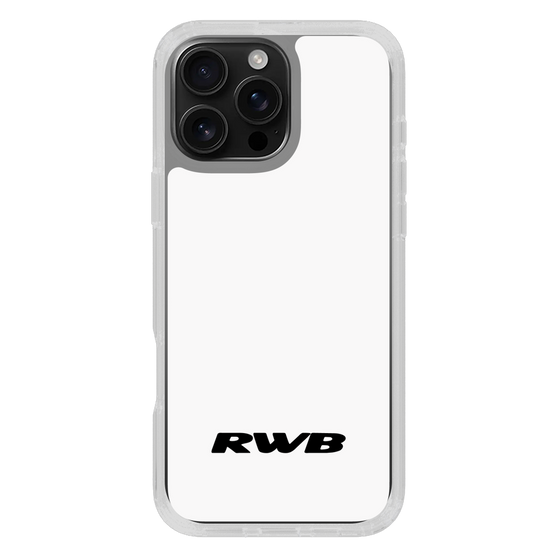 Slim Protection Case［ RAUH-Welt BEGRIFF - RWB - White ］