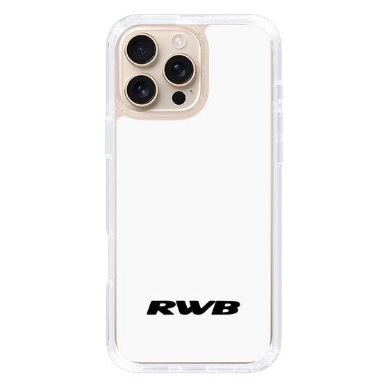 Slim Protection Case［ RAUH-Welt BEGRIFF - RWB - White ］